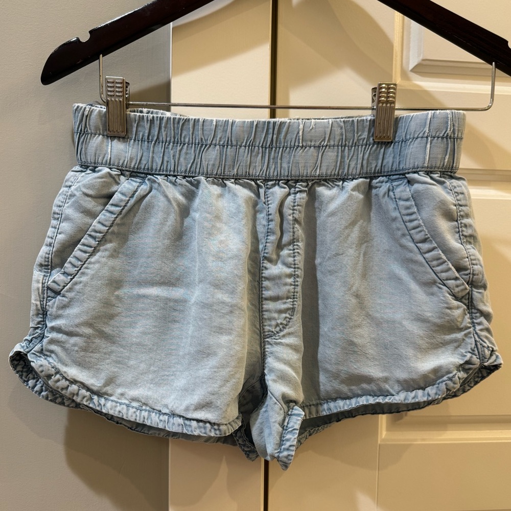 American Eagle Light Denim Blue Soft Shorts Size XS